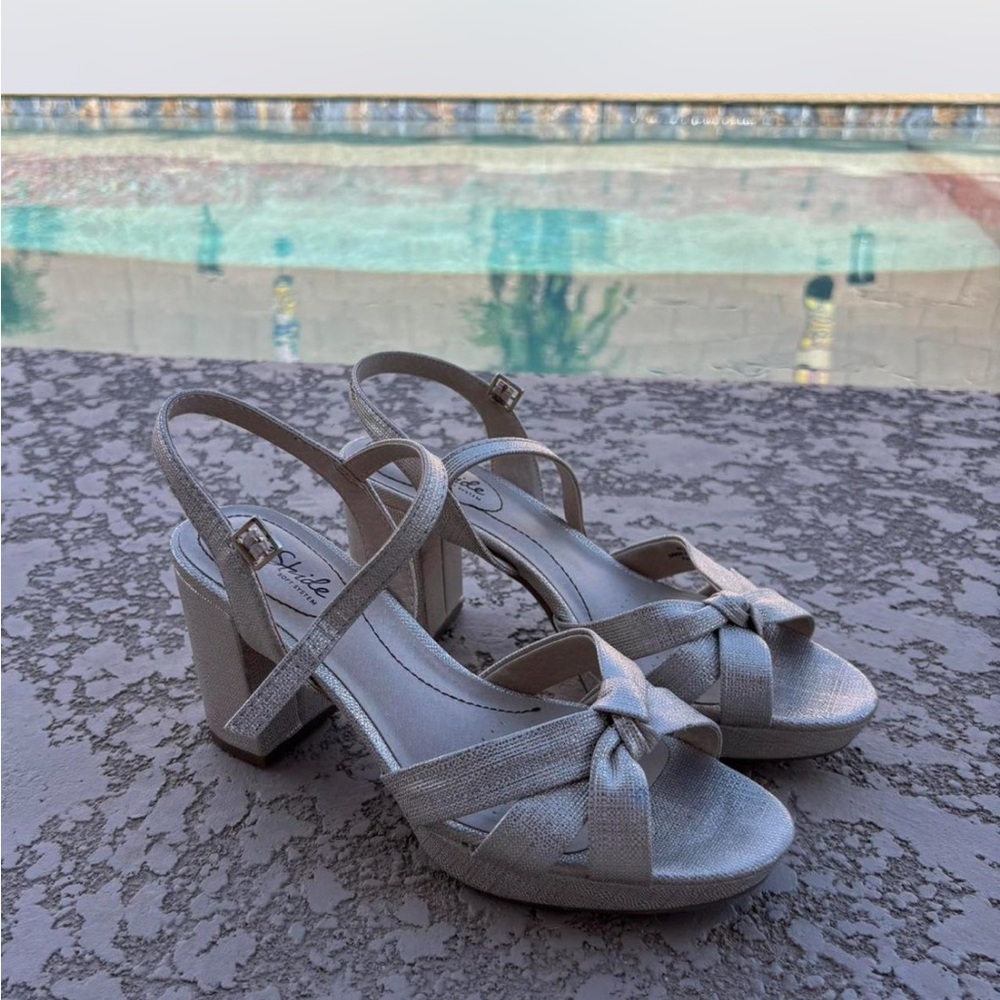 Silver Women's Heels